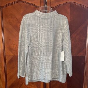 Chico's Cowl & Turtlenecks Sweater in Gray
